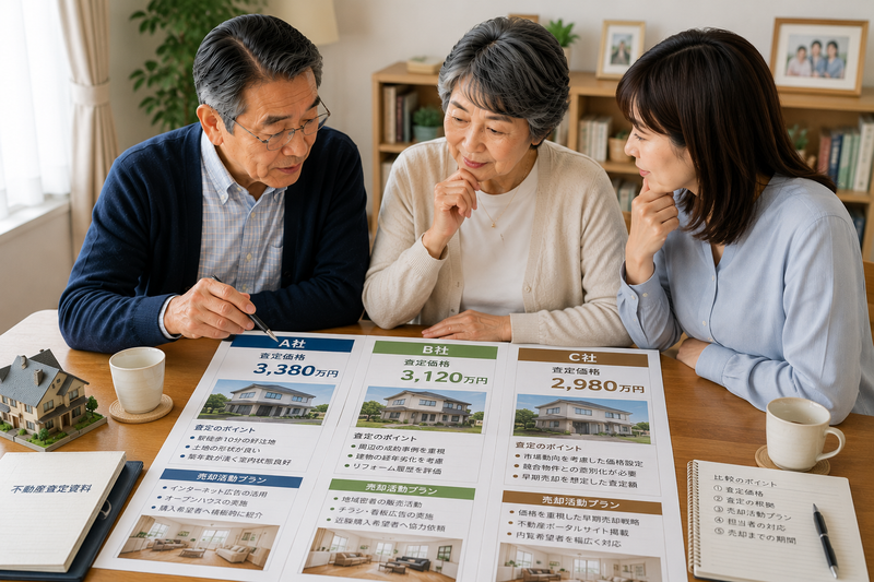 戸建て売却と住み替えについて前向きに相談する70代夫婦