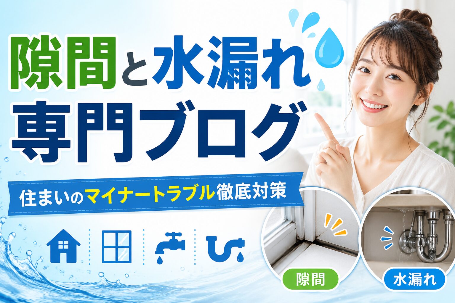 水漏れ　鍵紛失などのトラブル