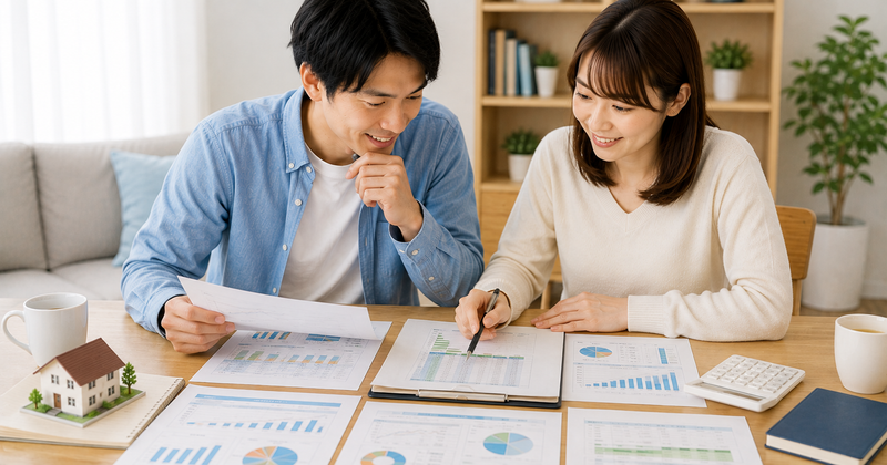 変動金利と固定金利を家計に合わせて選ぶ30代夫婦