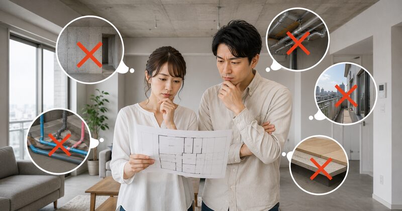 マンションのリフォームでできないことを考える夫婦