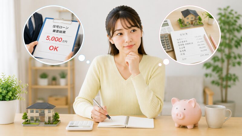 住宅ローンの返済について考える人