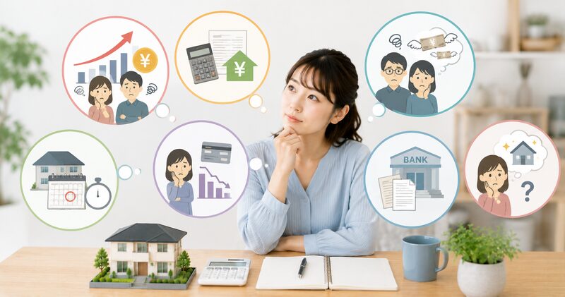 住宅ローンの見直しを考える女性